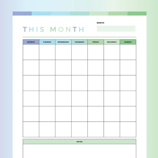 Printable Monthly Planner For Kids | Instant Download PDF | A4 and US Letter – Plan Print Land printable-monthly-planner-for-kids-instant-download-pdf-a4-and-us-letter-plan-print-land