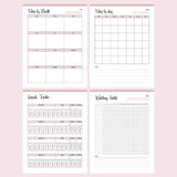 Printable Movie and TV Journal - Film and Episode Trackers