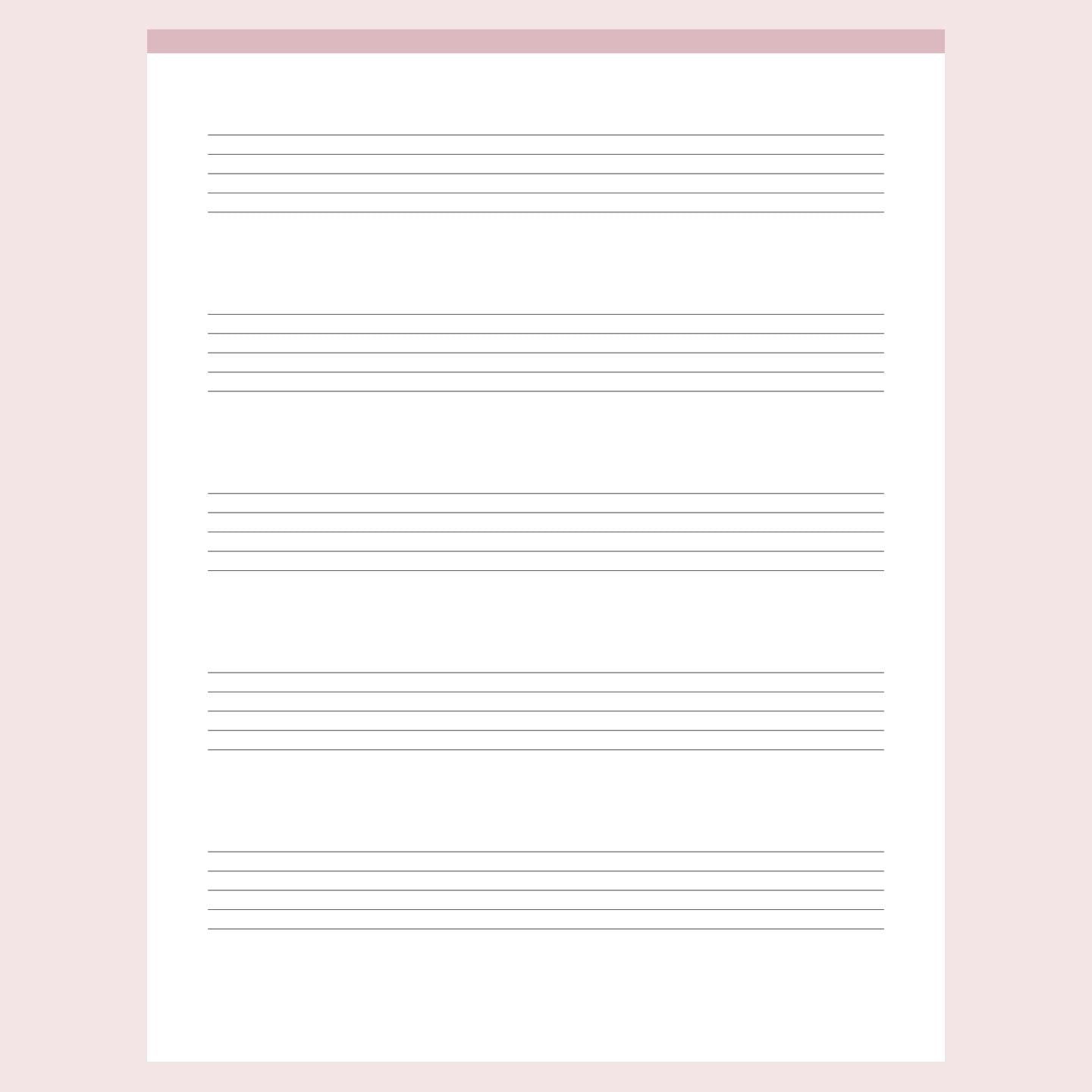 Printable Music Notes 5 Stave – Plan Print Land printable-music-notes-5-stave-plan-print-land