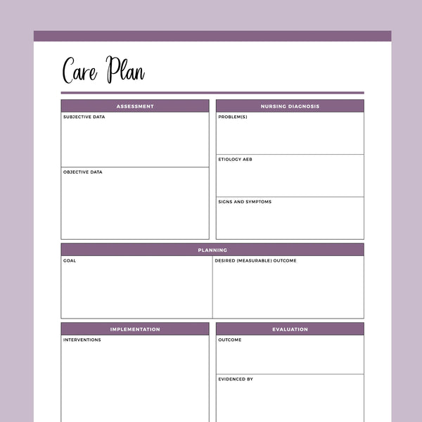 printable-nursing-care-plan-instant-download-pdf-a4-and-us-letter-plan-print-land for Free Printable Nursing Care Plans Printable Nursing Care Plan | Instant Download PDF | A4 and US Letter – Plan Print Land for Free Printable Nursing Care Plans