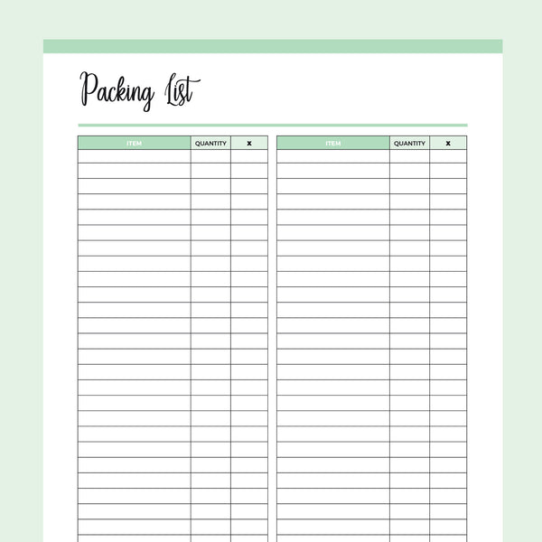 Printable Packing List – Plan Print Land printable-packing-list-plan-print-land