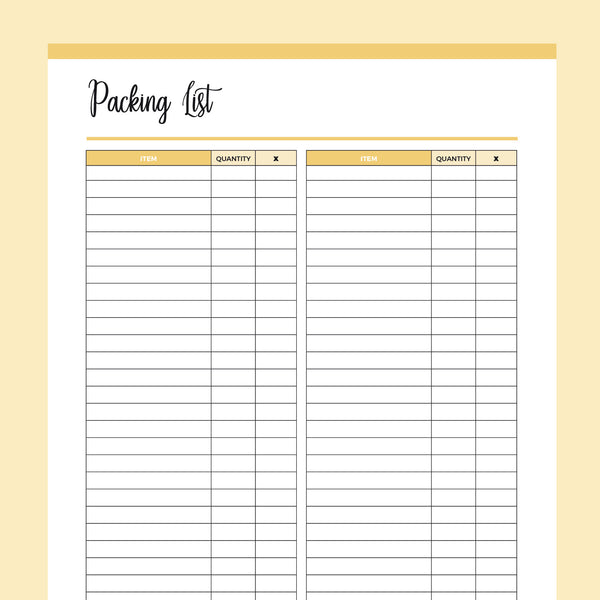 printable-packing-list-plan-print-land for Free Printable Blank Packing List Printable Packing List – Plan Print Land for Free Printable Blank Packing List