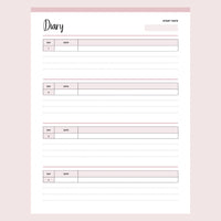 Printable Period Tracker Journal - Page 5