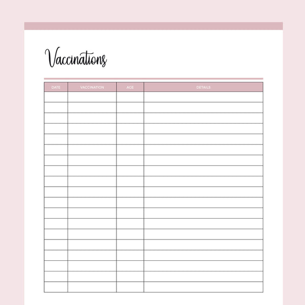Printable Pet Vaccination Record – Plan Print Land printable-pet-vaccination-record-plan-print-land