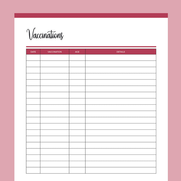 Printable Pet Vaccination Record – Plan Print Land printable-pet-vaccination-record-plan-print-land