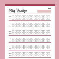 Printable Product Listing Visualizer | Instant Download PDF | A4 and US ...