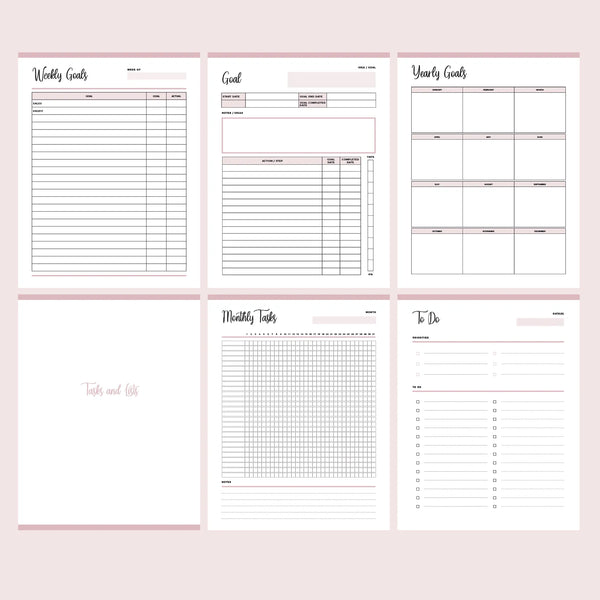 Reseller Weekly Planner | Clothing Reseller Organization Planning Template  | Weekly Record Sheets | Instant download PDF