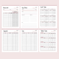 Printable Student Planner Pack - Trackers and Planners