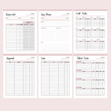 Printable Student Planner Pack - Trackers and Planners