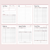 Printable Student Planner Pack - Goals, Homework, Reading and Assigments