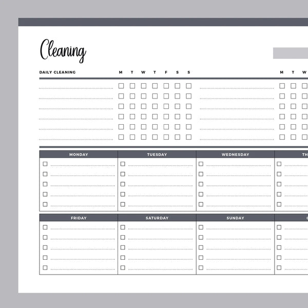 Printable Weekly House Cleaning Checklist | Instant Download PDF | A4 and US Letter – Plan Print Land printable-weekly-house-cleaning-checklist-instant-download-pdf-a4-and-us-letter-plan-print-land