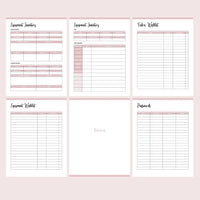 Equipment and Inventory Lists for Quilters