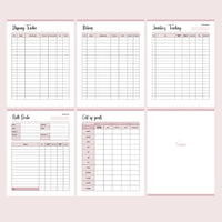 Soap Making Business Planner - Returns and Tracking