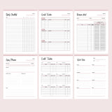 Grade trackers and revision sheets for student nurses
