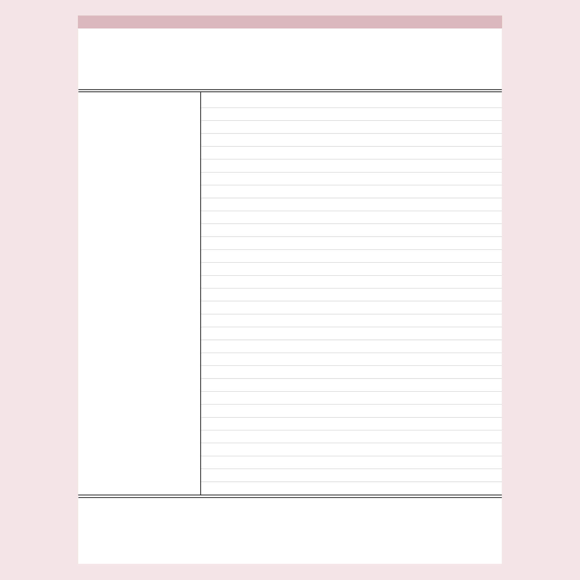 Printable Cornell Notes Template | FREE PDF | 20 Colors Included – Plan Print Land for Free Printable Note Taking Paper
